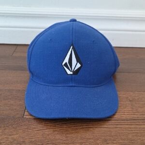 Volcom Blue Logo Baseball Cap Size S/M